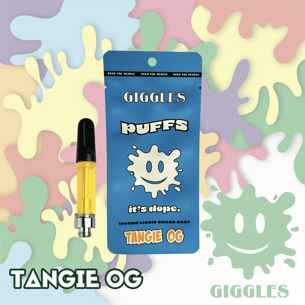 Giggles - Giggles Puffs | Sherbet Creamsicle | 1g Cart - 1