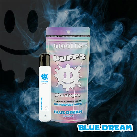 Giggles - Giggles Puffs | Blue Dream | 1g Disposable - 1