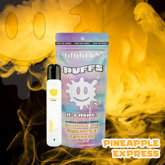 Giggles - Giggles Puffs | Pineapple Express | 1g Disposable - 1