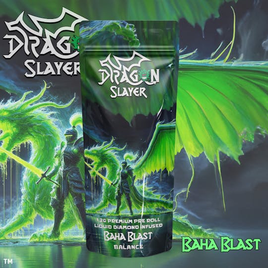 Giggles - Dragon Slayers | Baha Blast | Infused Pre-roll | 1.2g - 1