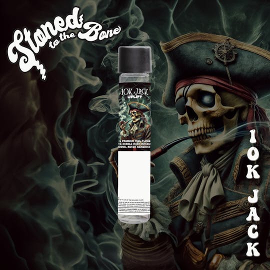 Stoned to the Bone - 10K Jack | Live Bubble Hash & Diamond Infused Pre-Roll | 1g - 1