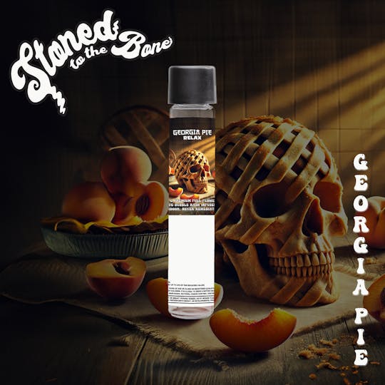 Stoned to the Bone - Georgia Pie | Live Bubble Hash & Diamond Infused Pre-Roll | 1g - 1