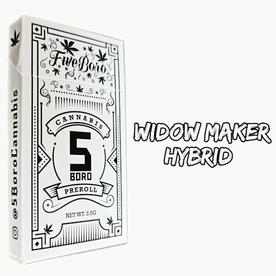 5Boro Cannabis - 5Boro | Widow Maker | Pre Roll | 1G - 1