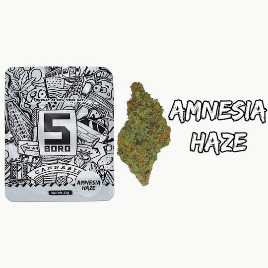 5Boro Cannabis - 5Boro | Amnesia Haze | Flower | 3.5G - 1