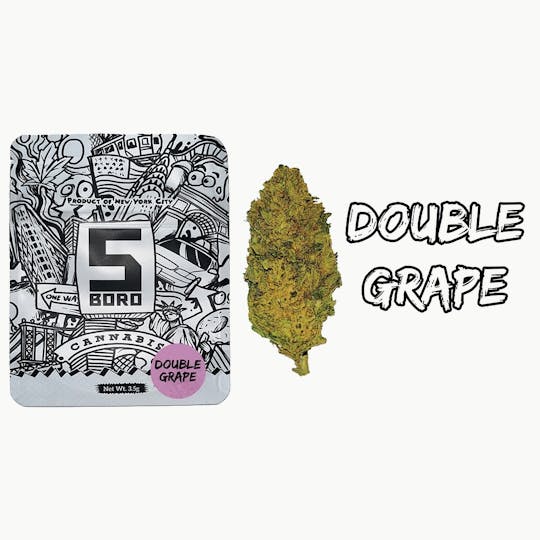 5Boro Cannabis - 5Boro | Double Grape | Flower | 3.5G - 1