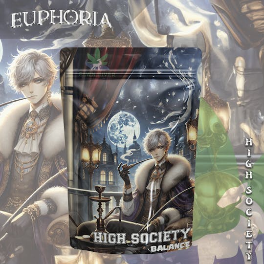 Euphoria Brand - High Society | Euphoria | Pre-Pack Flower | 28g - 1