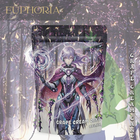 Euphoria Brand - Grape Cream Cake | Euphoria | Pre-Pack Flower | 3.5g - 1