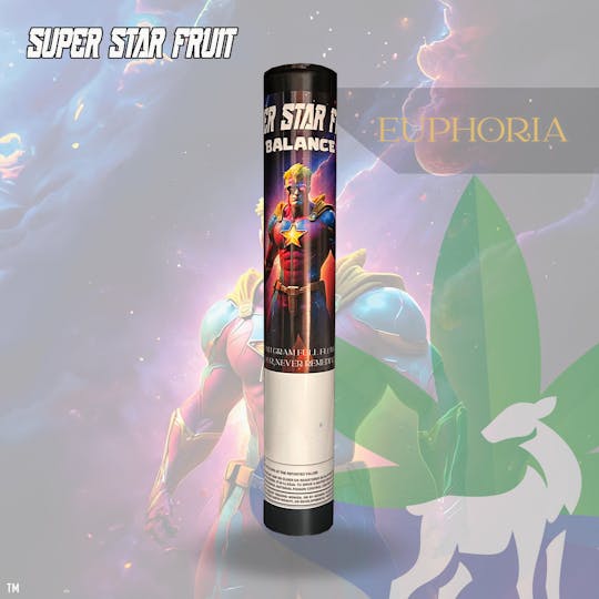 Euphoria Brand - Super Star Fruit | Euphoria | Pre-Roll | 1g - 1