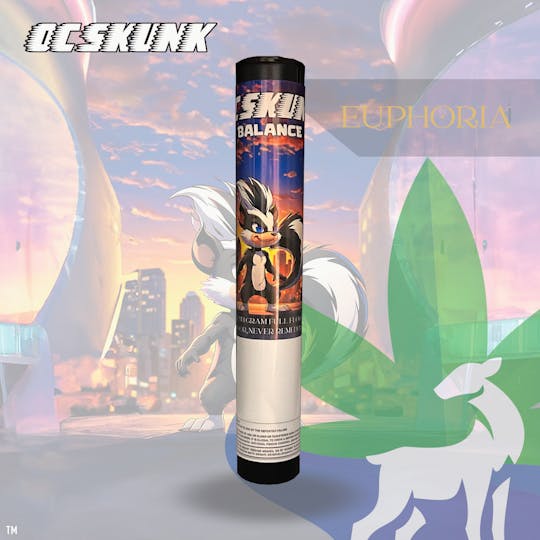 Euphoria Brand - OC Skunk | Euphoria | Pre-Roll | 1g - 1
