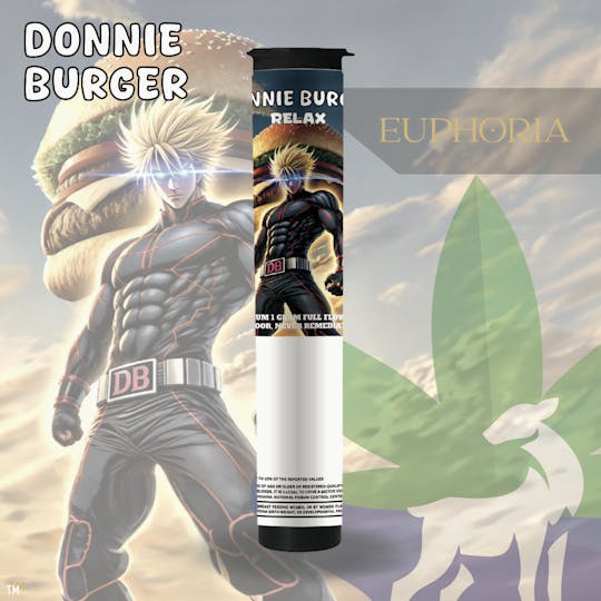 Euphoria Brand - Donnie Burger | Euphoria | Pre-Roll | 1g - 1
