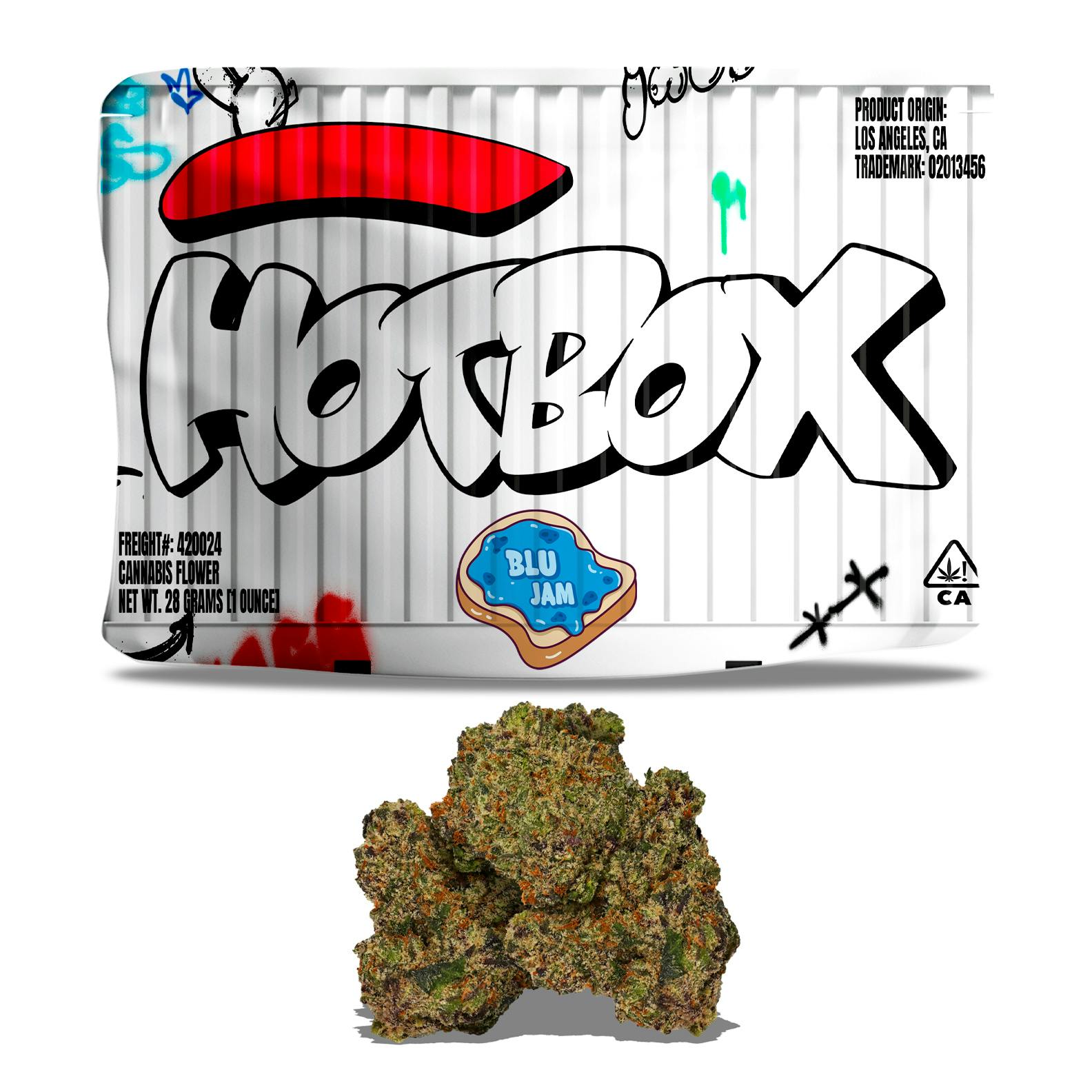 HOTBOX™ - HOTBOX BLU JAM | One Ounce Indica Indoor Flower - 1