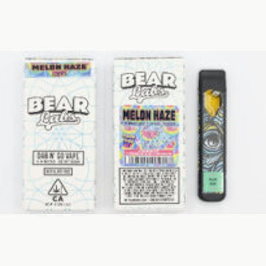 Bear Labs - Melon Haze Dab N' Go Live Vape - 1g - 1