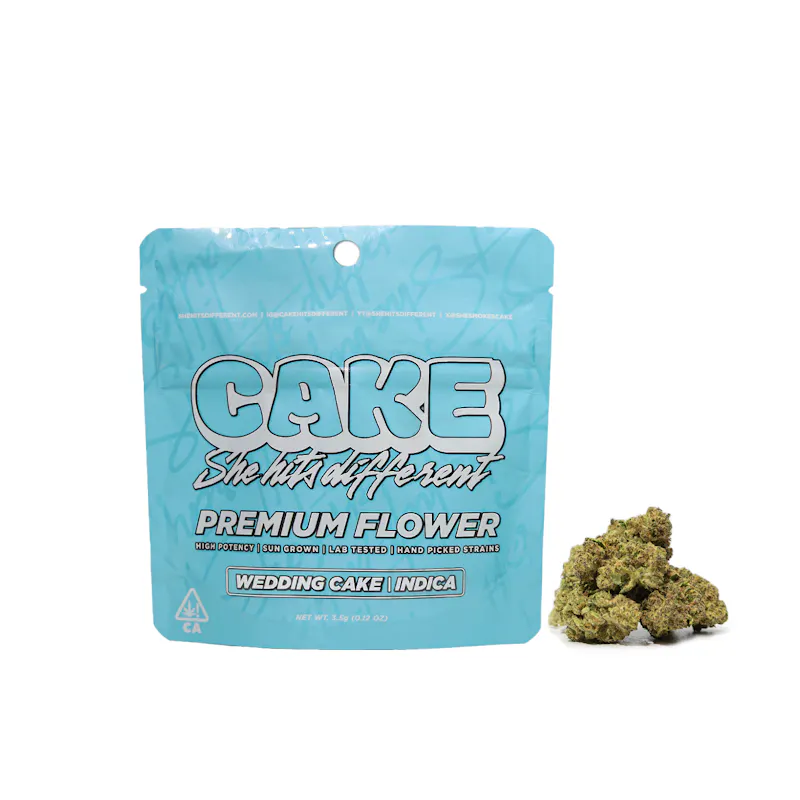 Wedding Cake - 3.5 Grams - Indica - Premium Flower