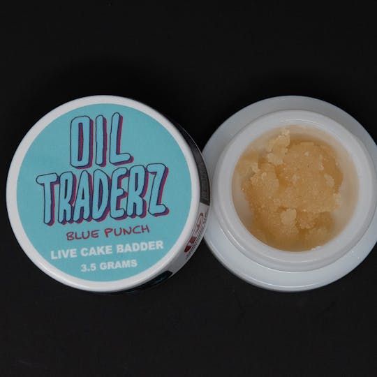 Oil Traderz - 3.5g Blue Punch Live Cake Badder - Oil Traderz (Hybrid) - 1