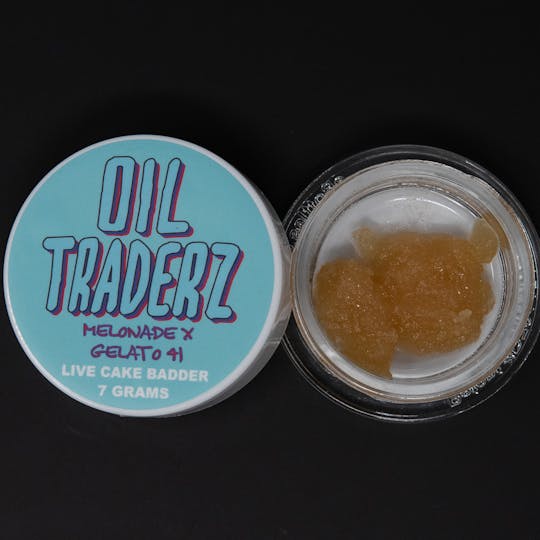 Oil Traderz - 7g Melonade X Gelato 41 Live Cake Badder - Oil Traderz (Hybrid) - 1
