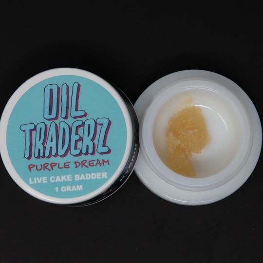 Oil Traderz - 1g Purple Dream Live Cake Badder - Oil Traderz (Hybrid) - 1