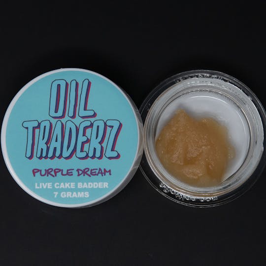 Oil Traderz - 7g Purple Dream Live Cake Badder - Oil Traderz (Hybrid) - 1
