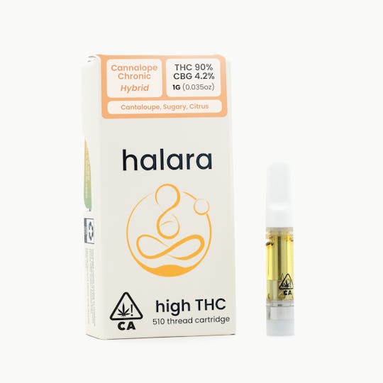 Halara - High THC - Cannalope Chronic 1G Cartridge - 1