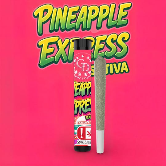 GD CANNABIS PROCESSING - 1G PRE-ROLL PINEAPPLE EXPRESS - 1