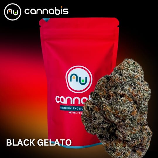Nu Cannabis Brand - NuCannabis - Black Gelato 14g - PREMIUM INDOOR FLOWERS - 1