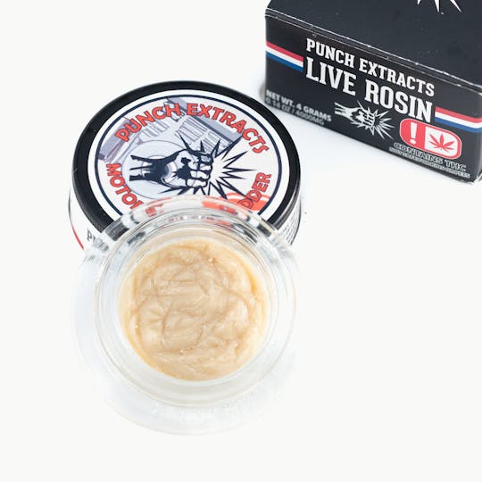 Punch Edibles & Extracts - Motor Mouth Silver Tier Live Rosin Cold Cure Badder (4g) - 1