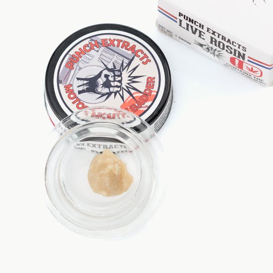 Punch Edibles & Extracts - Motor Mouth Silver Tier Live Rosin Cold Cure Badder (1g) - 1