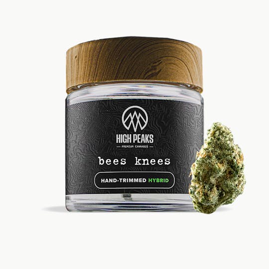 High Peaks - Bees Knees: Hand-Trimmed Flower | Hybrid | 3.5g - 1