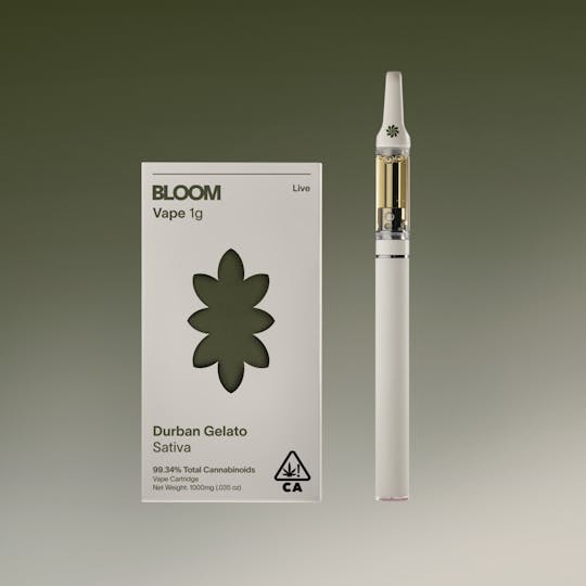 BLOOM - Bloom Live Vape 1000mg | Durban Gelato - 1
