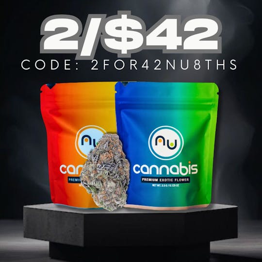 Nu Cannabis Brand - 🎉 NuCannabis BEST DEAL EVER $42 (2) 3.5g PREMIUM INDOOR FLOWERS 🎉 - 1
