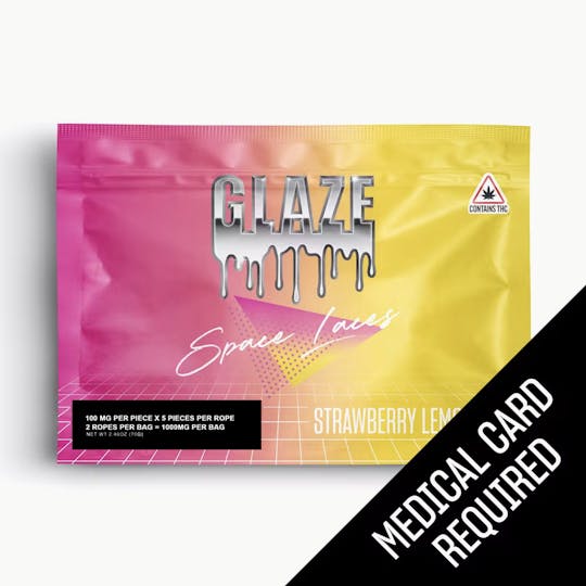Glaze - Glaze | Strawberry Lemonade Space Laces | 1000mg (MED) - 1
