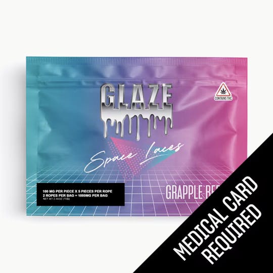 Glaze - Glaze | Grapple Berry Space Laces | 1000mg (MED) - 1
