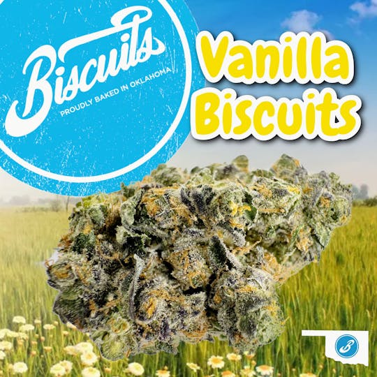 Biscuits - Vanilla Biscuits - Flower - 1
