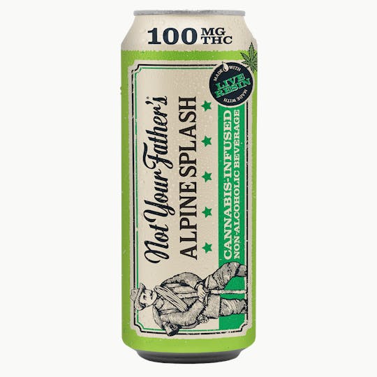 Not Your Father's - ALPINE SPLASH | 16OZ SODA | 100MG THC + CAFFEINE - 1