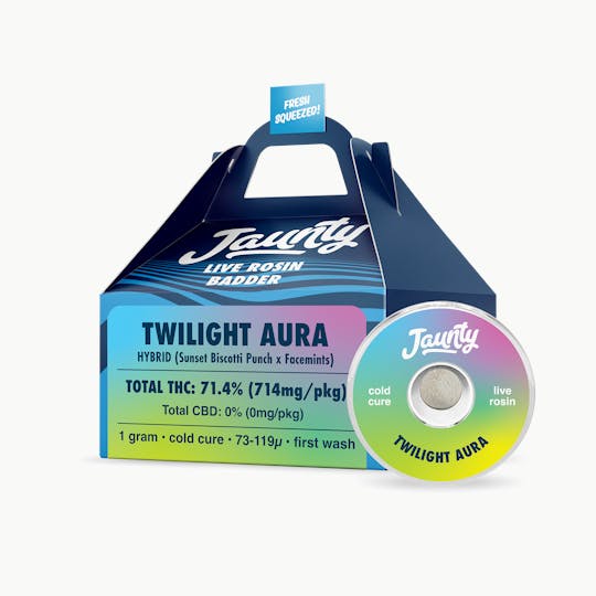 Jaunty - Twilight Aura | Live Rosin | Cold Cure | 1g - 1