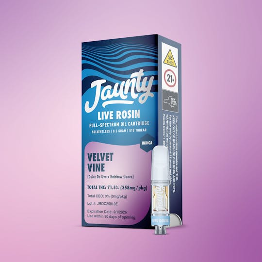 Jaunty - Velvet Vine | Live Rosin | 0.5g - 1