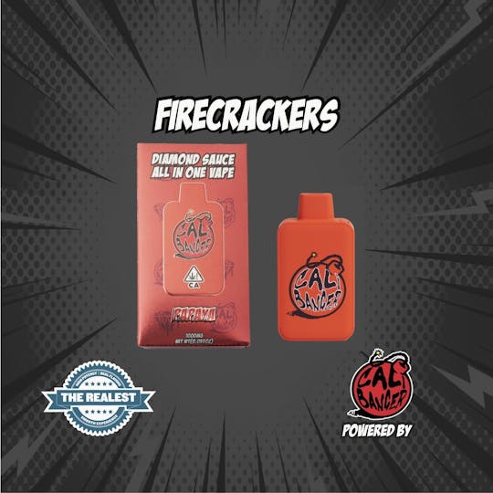 Firecracker by Cali Banger - Cali Banger Vape Papaya - 1.0 G (Live Resin) - 1