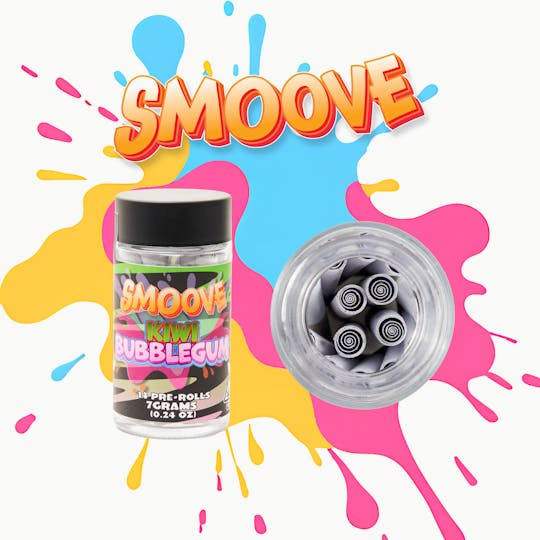 Smoove - Smoove Pre Roll Kiwi Bubblegum 14 x 0.5 - 7.0 G - 1
