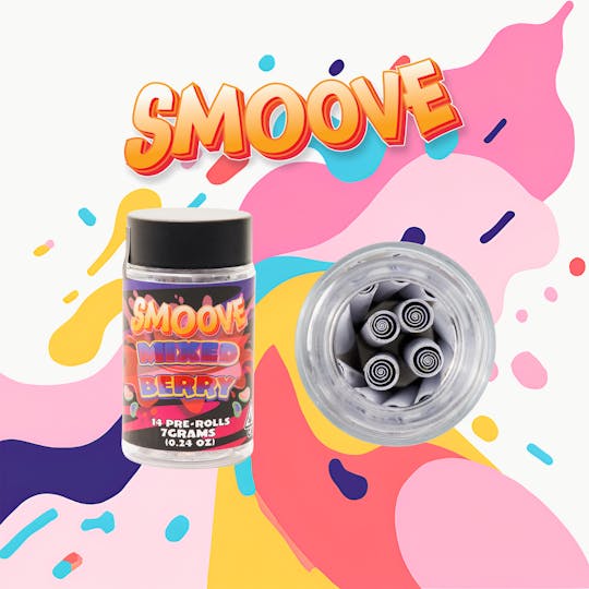Smoove - Smoove Pre Roll Mixed Berry 14 x 0.5 - 7.0 G - 1