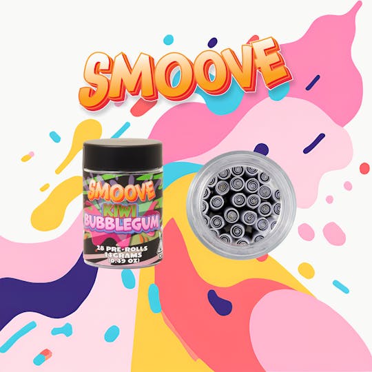 Smoove - Smoove Pre Roll Kiwi Bubblegum 28 x 0.5 - 14 G - 1