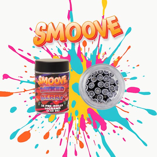 Smoove - Smoove Pre Roll Mixed Berry 28 x 0.5 - 14 G - 1
