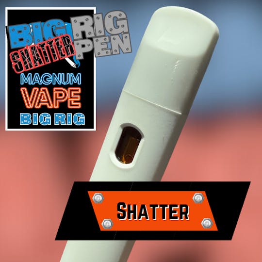 Magnum Weed - Big Rig Shatter Pen - Forbidden Fruit 1g - 1