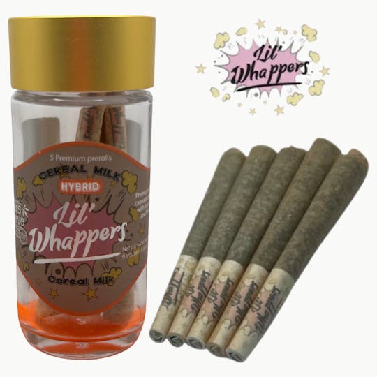 Farmers Reserve - Lil Whappers infused prerolls Cereal Milk pack of 5 - 1