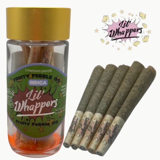 Farmers Reserve - Lil Whappers infused prerolls Fruity Pebbles OG pack of 5 - 1