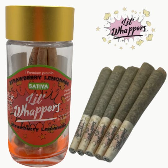 Farmers Reserve - Lil Whappers infused prerolls Strawberry Lemonade pack of 5 - 1