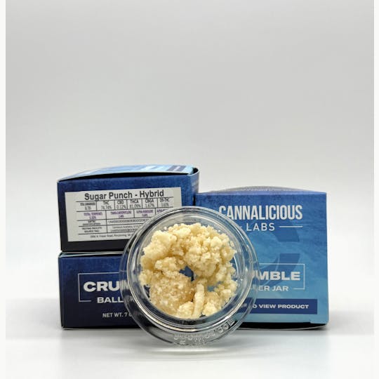 Cannalicious Labs - Sugar Punch Crumble - Hybrid - 1