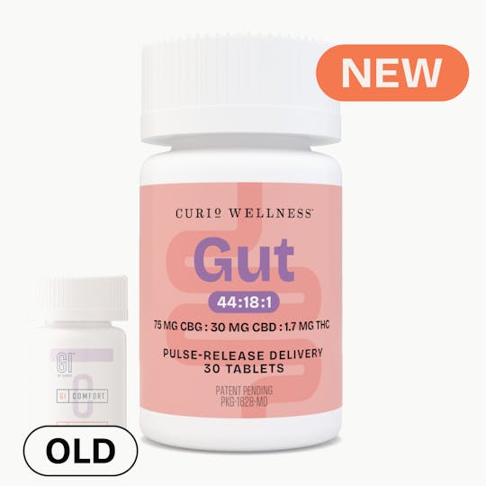 Curio Wellness™ - Gut 44:18:1 Tablets (Formerly GI Comfort Tablets) - 1