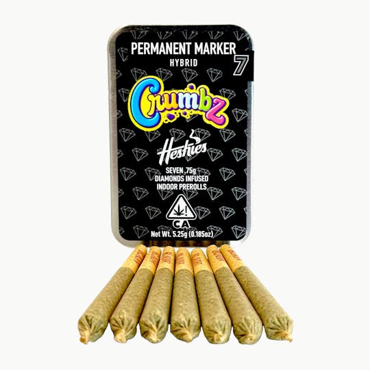 Crumbz - Infused Preroll 7 Pack (5.25g) - Permanent Marker (H) - 1