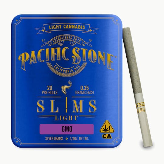 Pacific Stone - GMO Indica Slims Light 20-Pack (7g) - 1