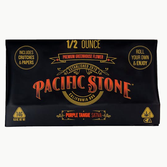 Pacific Stone - Purple Tangie Sativa Roll Your Own Sugar Shake (14g) - 1