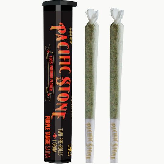 Pacific Stone - Purple Tangie Sativa Pre-Rolls 2pk (1g) - 1